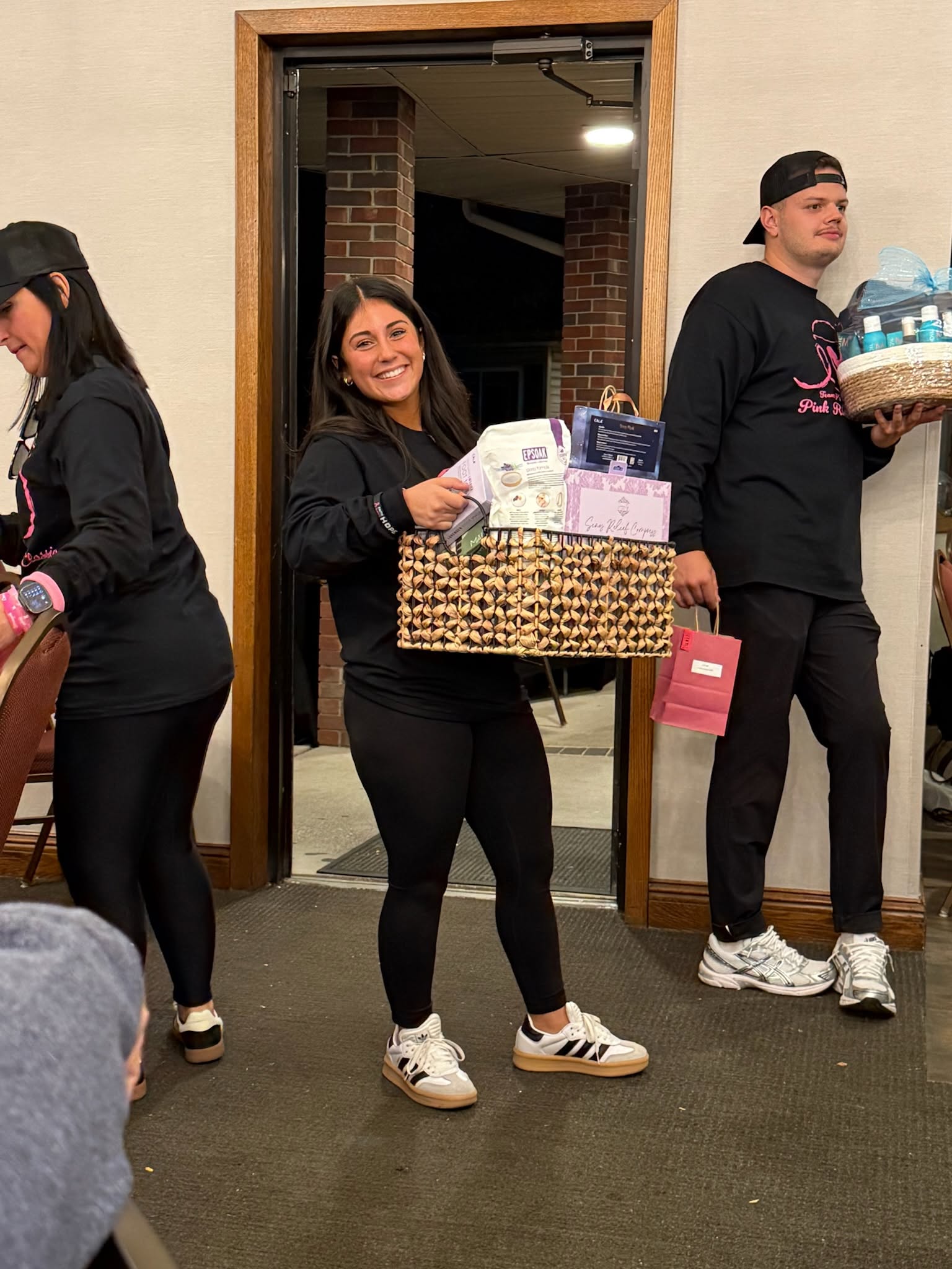 Raffle volunteers