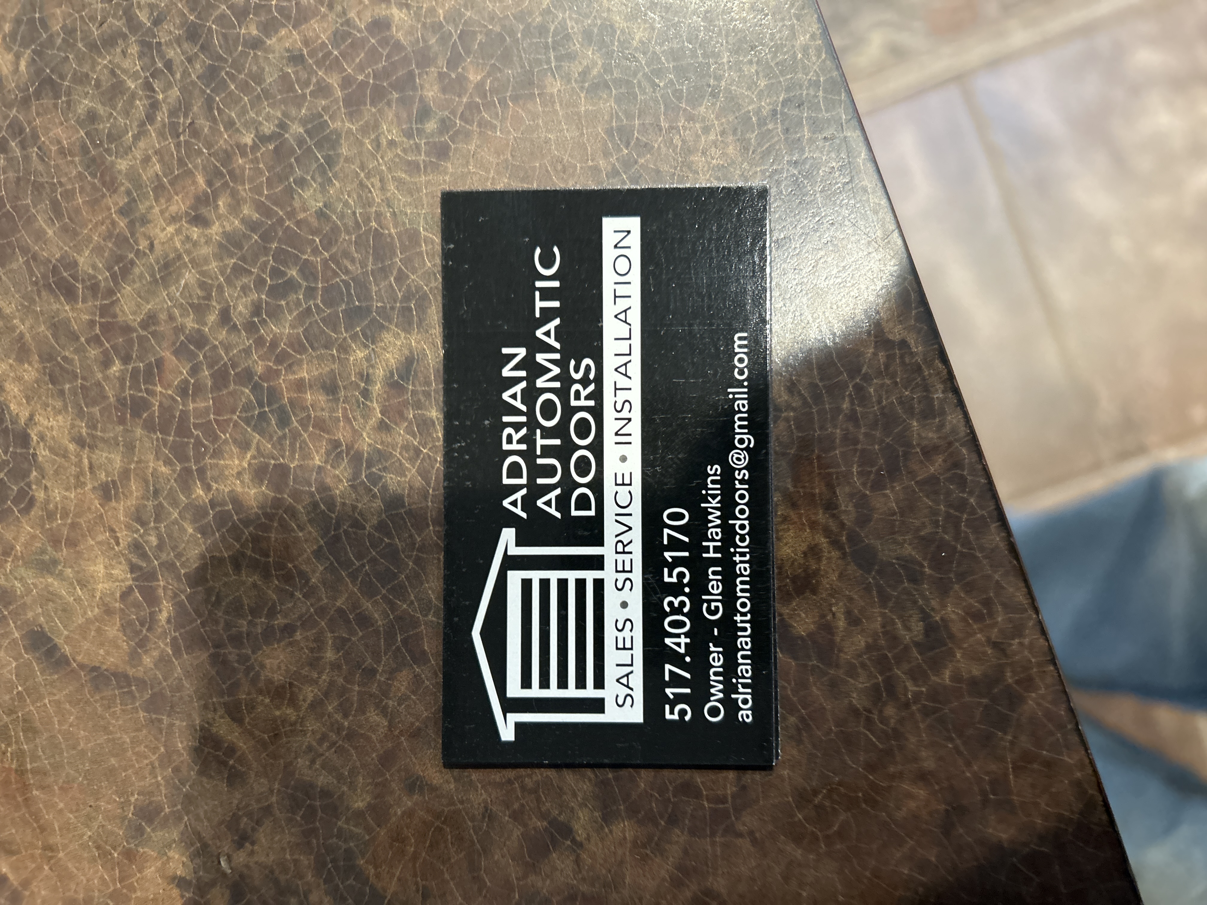 Adrian automatic doors logo
